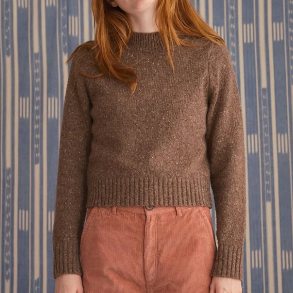 Mollusk: Jessie Sweater (Brown, Size Small)